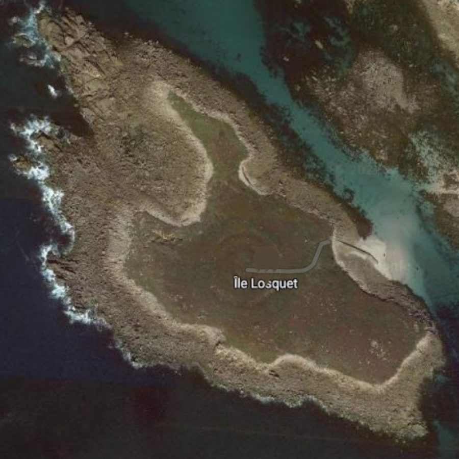 île Losquet google earth